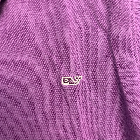 Vineyard Vines Purple Polo Shirt Women Size XS - Picture 4 of 4